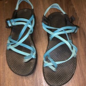 Women’s blue Chaco’s